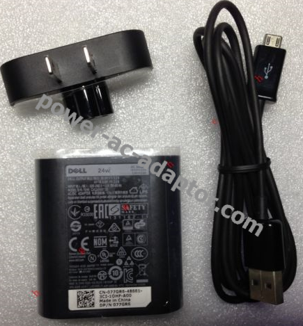 24W AC Adapter for Dell Venue 11 Pro 5130 Tablet/Laptop